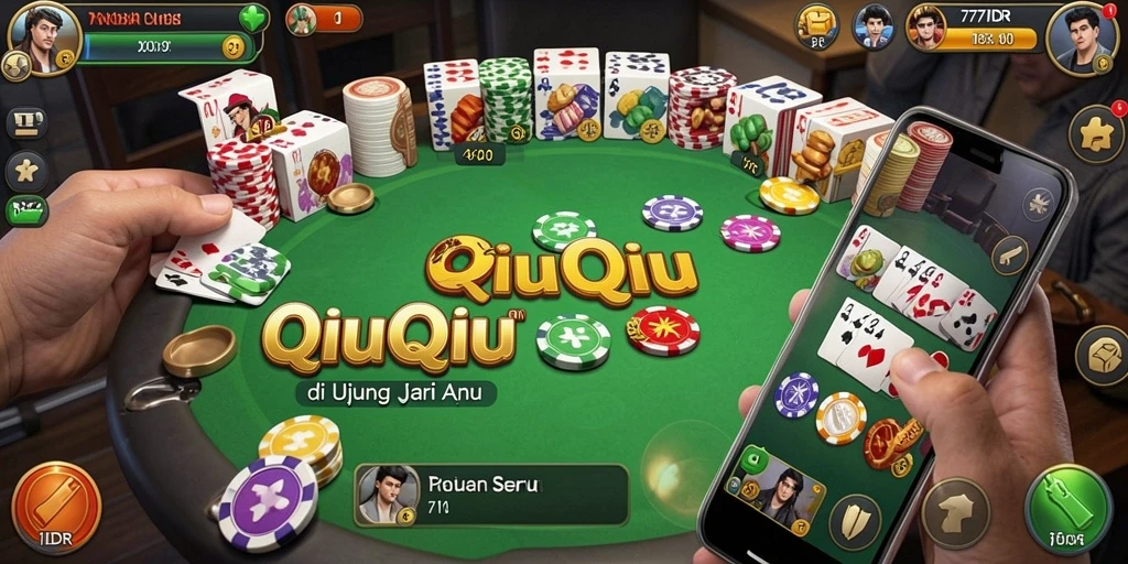 Tampilan screenshot gameplay seru QiuQiu di 777IDR.