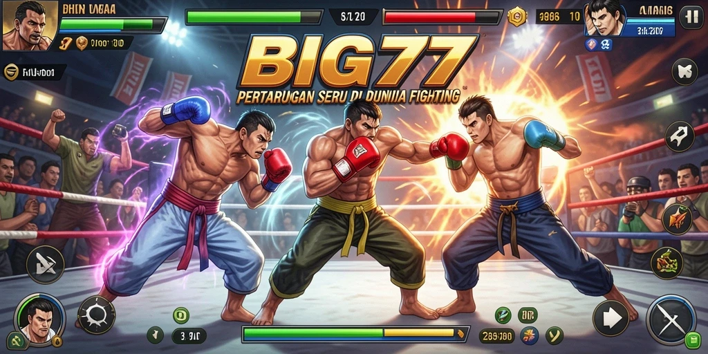 Tampilan gameplay <strong>BIG77</strong> yang mendebarkan dan penuh aksi.