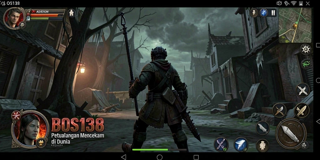 Gameplay menegangkan dalam suasana kegelapan.