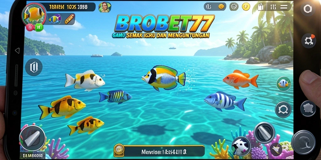 Gameplay seru Tembak Ikan di BROBET77 yang penuh tantangan.