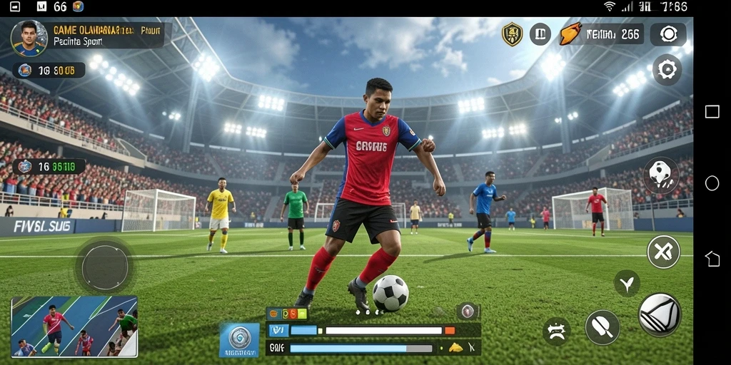 Tampilan gameplay menarik dari FW66 saat pertandingan berlangsung.