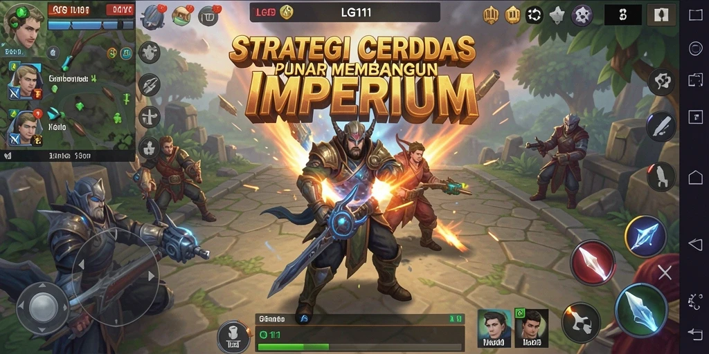 Tampilan gameplay mendebarkan dari <strong>LG111</strong> yang menunjukkan strategi dalam bertempur.