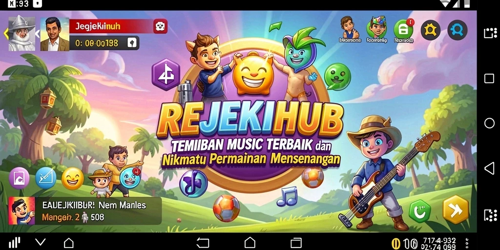 Tampilan gameplay REJEKIHUB yang seru dan interaktif.