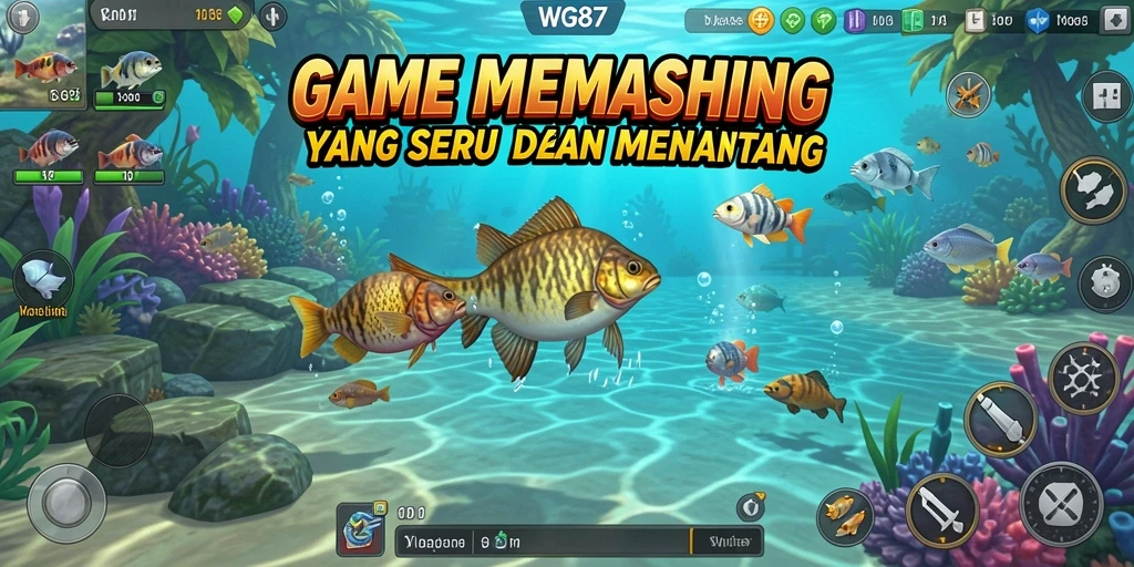 Tangkapan ikan yang memukau dalam gameplay WG87.