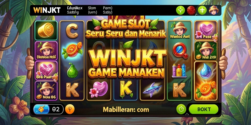 Tampilan gameplay Slot yang menarik di WINJKT.